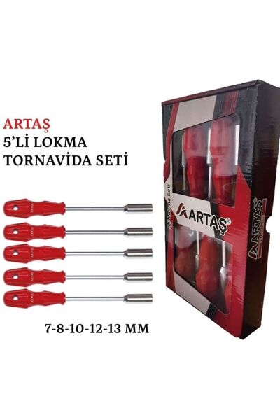 ARTAS Artaş Set odvijača sa utičnicom 5 komada