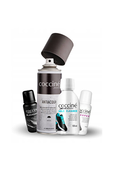Coccine Set de ingrijire a incaltamintei, Coccine, Blackener, Solutie de cura...