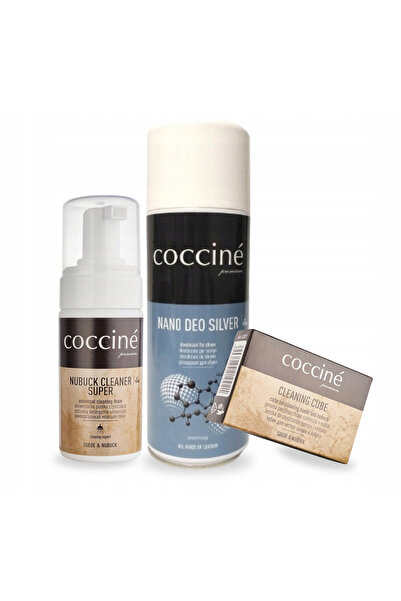 Coccine Kit de curatare, Coccine, 3 in 1, spuma de curatare 100 ml, deodorant...