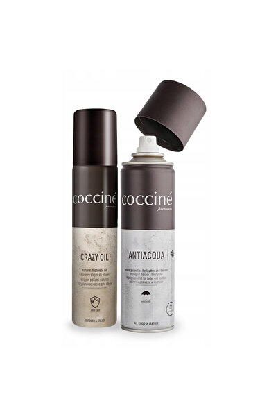 Coccine Set de ingrijire a incaltamintei, Coccine, Crazy Oil, 75 ml, Impregna...