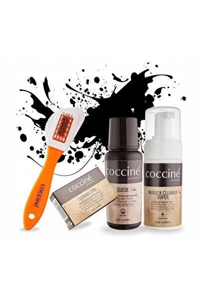 Coccine Set de ingrijire pentru piele intoarsa si nubuc, Coccine, Black Renov...
