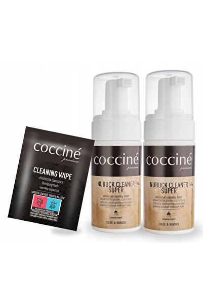 Coccine Kit de curatare a incaltamintei, Coccine, Nubuck Cleaner, 100 ml, 2 s...