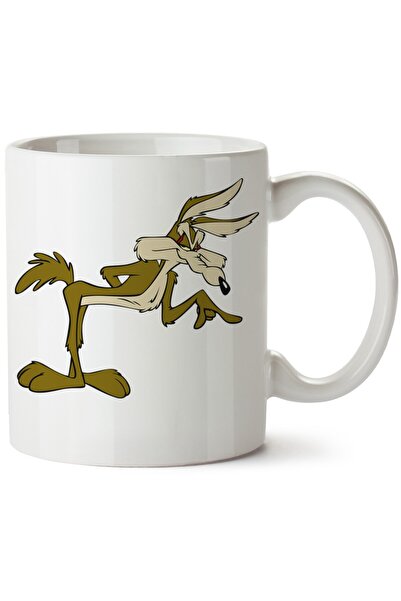 ET ERTAPASSAGE original creative designs Wile E Coyote Printed Porcelain Mug,...