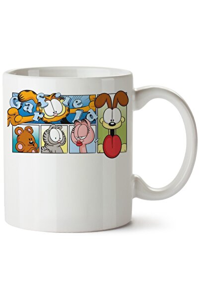 ET ERTAPASSAGE original creative designs Garfield Printed Porcelain Mug, Mach...