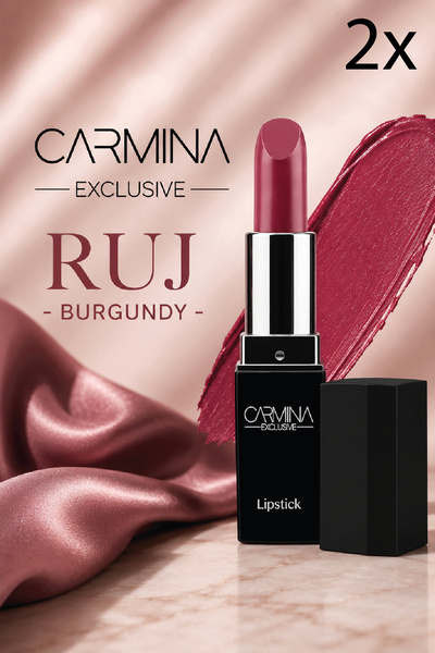 Huncalife Carmina Exclusive Ruj - Burgundy - Ruj 2 Adet