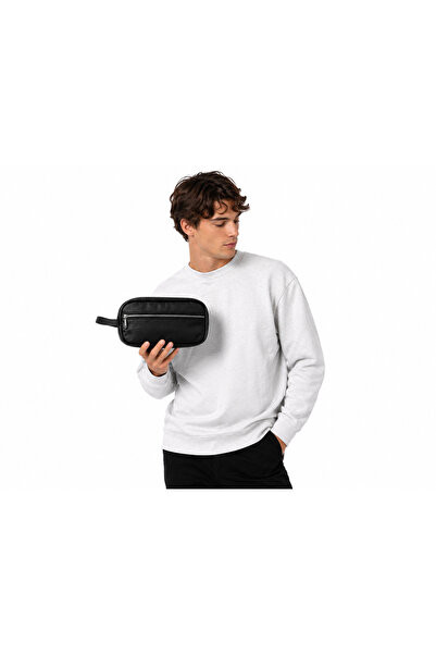 DİAMOND OUTLET Geantă de călătorie neagră unisex, cu multiple compartimente, ...