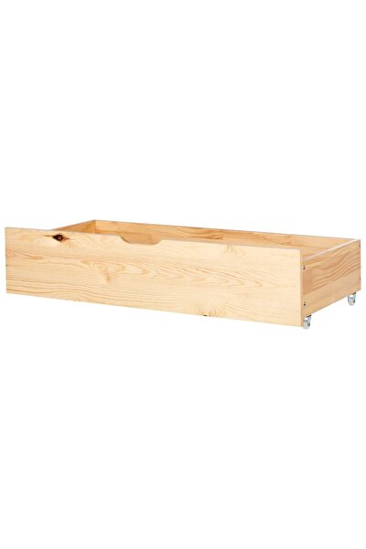 OEM Set de 2 sertare de depozitare pentru pat Re-Bloom Epaney, lemn de pin, 9...
