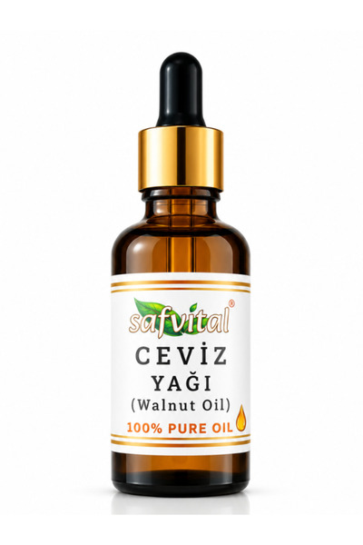 safvital Walnut Oil Cold Pressed 50 ml 100% Pure Natural Herbal Skin Hair and...