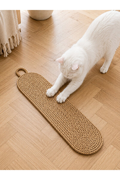 Naspar 100% Natural Cat Scratching Mat |   Natural Jute Cat Scratching Produc...