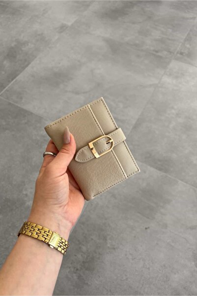 Yuka Atelier Mary Buckle detaljan novčanik srednje veličine