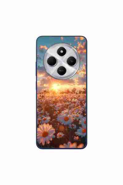 OEM Husa compatibila cu Xiaomi Redmi 14C Silicon Gel Tpu Model Rasarit cu Flori