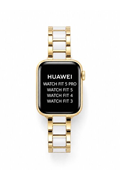 Alstrap Huawei Watch Fit 5 Pro Fit 5 Fit 4 Pro Fit 4 Fit Uyumlu İnce Seramik ...