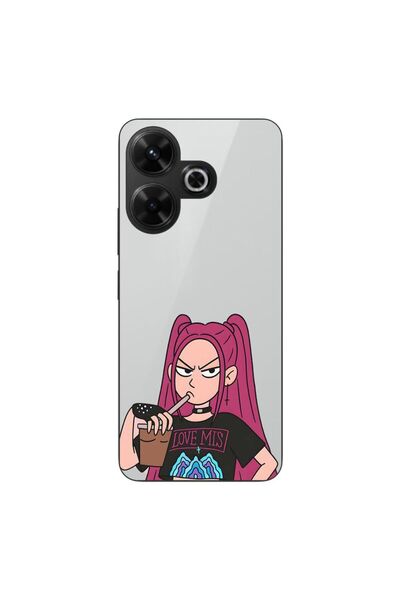 OEM Husa compatibila cu Xiaomi Redmi 13 4G Silicon Tpu Model KPop Demon Hunte...