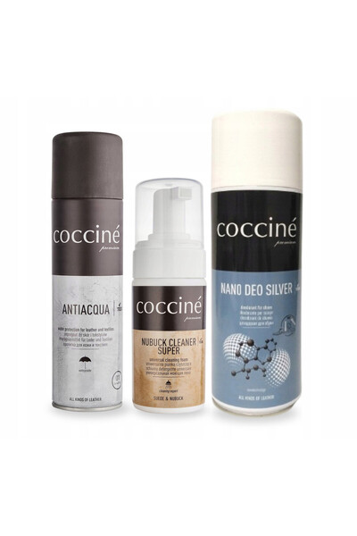 Coccine Set de ingrijire si protectie pentru incaltaminte, Coccine, 3 in 1, 1...