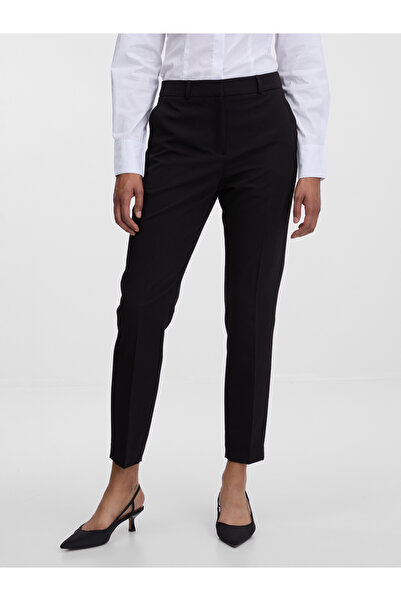 ORSAY Pantaloni negri slim de damă
