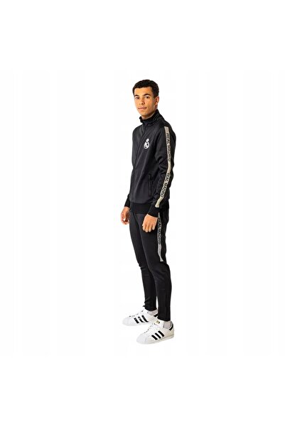 Real Madrid Trening sportiv Real Madrid, model TRACKSUIT N27, poliester, negr...