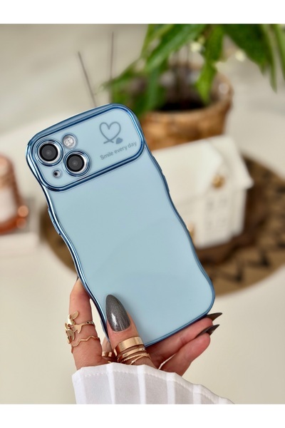 Go Aksesuar Iphone 15 Uyumlu LAZER Özellikli DARBE ÖNLEYİCİ SİLİKON Kılıf