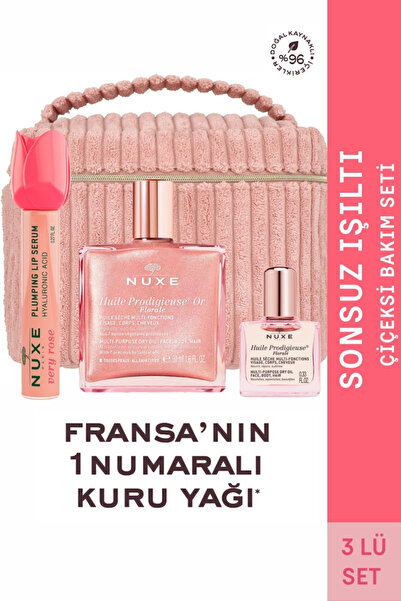 Nuxe Sonsuz Işıltı Çiçeksi Bakım Seti