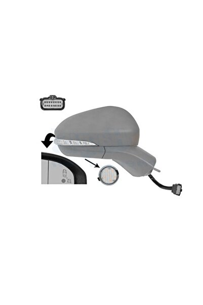 RapidAuto Oglinda usa exterioara Ford Mondeo 2014-, Dreapta, reglare electric...