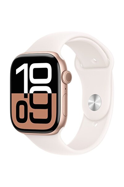 Apple Ceas Seria 10, GPS + CELL, 42mm, Aur Roz, Openbox