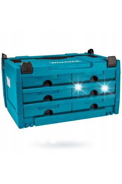 MAKİTAMİ Cutie de scule sistematică Makpac cu sertare 3x2 P-84333 Makita