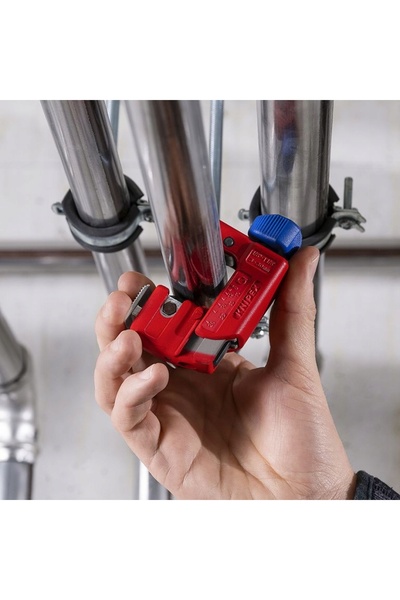 Knipex Tăietor OBCINAK pentru țevi de cupru, alamă, inox Tubix S 3-30 mm
