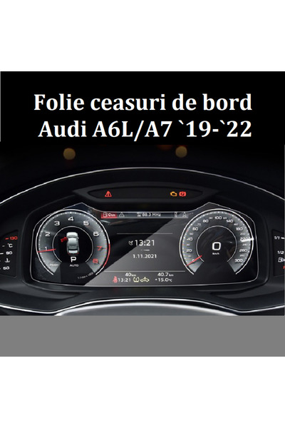 GIDA-CRIS Folie sticla securizata pentru ecran ceasuri de bord GC145, compati...