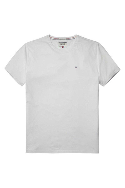 Tommy Hilfiger Tricou slim din jerseu pentru bărbați, cu mânecă scurtă, mărim...