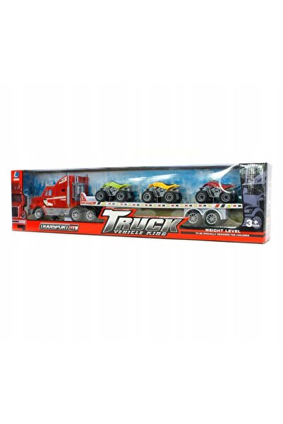 Midex Camion de transport cu remorci, diverse culori