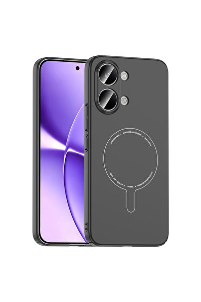 m.tk moveteck Xiaomi Poco X8 Pro Max Uyumlu Kılıf Kamera Korumalı Magsafe Şar...