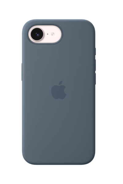 Apple iPhone 17e Silicone Case with MagSafe - Anchor Blue