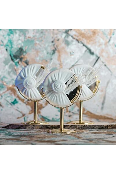 GIFT Set of (12) mirrors with base, arrangement, and custom logo