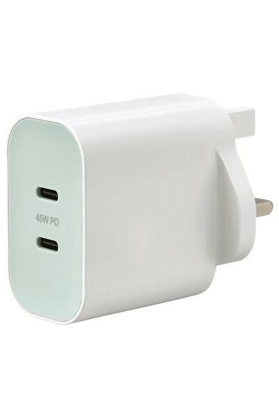 IKEA SJÖSS 45 W 2-port USB charger, fast charging