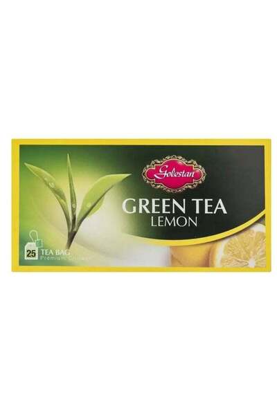 Golestan Green Tea Bag With Lemon Flavor- 25 bags