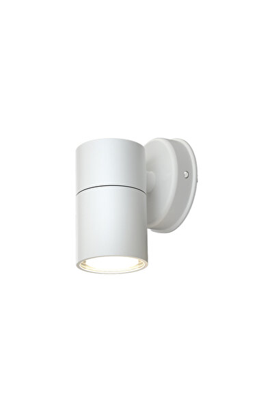 InLight Φωτιστικό Τοίχου Εξωτερικού Χώρου IP44 1xGU10 Λευκό Φωτιστικό Τοίχου ...