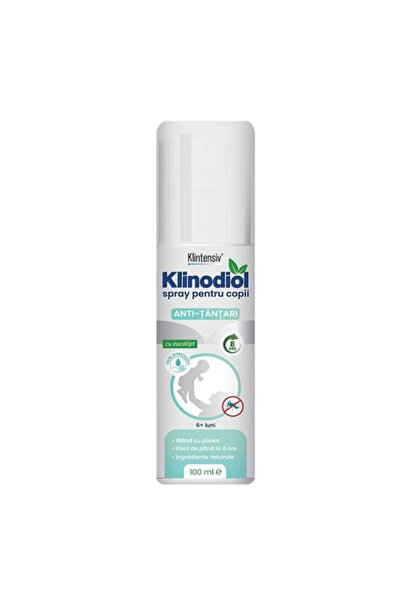 KLINTENSIV Spray Anti-Tantari cu Eucalipt pentru Copii - Klinodiol Spray, 100 ml
