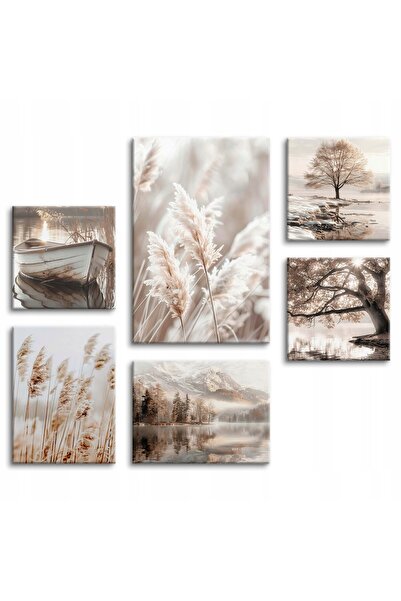 DecoWalls Set Tablouri Landscape, Deco Walls, Digital Print, Pentru Camera De...