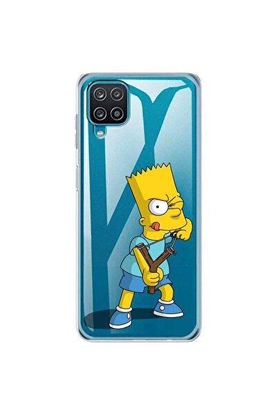 OEM Калъф, съвместим със Samsung Galaxy A22 4G, силиконов, прозрачен, с мотив...