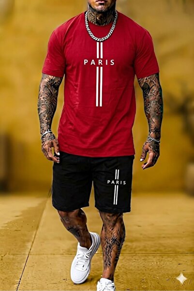 SILATU SET NOU DE TRICOU ȘI PANTALONI SCURTĂ PARIS
