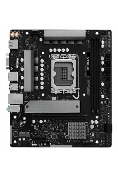 Kraft&dele Placă de bază ASrock H810M-X micro ATX Intel Core Ultra 1851 2x DDR5