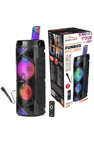 BİG MEDİA & TECHNOLOGY Boxă Bluetooth Media-Tech FUNBOX KEG PRO MT3182 50W Ra...