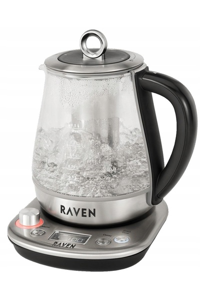 RAVENNE Fierbător electric de sticlă RAVEN EC015