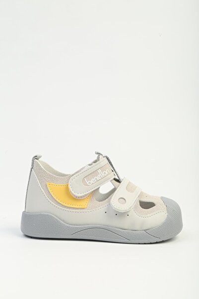 Benetton Gri Çocuk Spor Sandalet BN-1534