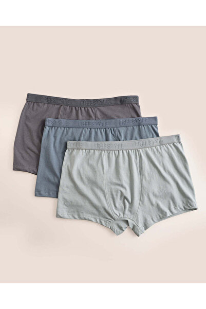 REDTAG Senior Boys Assorted Boxer Briefs 3 Pack