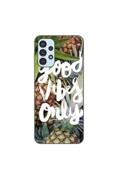 OEM Husa compatibila cu Samsung Galaxy A13 4G Silicon Gel Tpu Model Good Vibe...