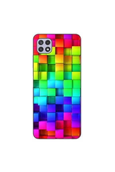 OEM Калъф, съвместим със Samsung Galaxy A22 5G, силиконов гел TPU, с шарка на...