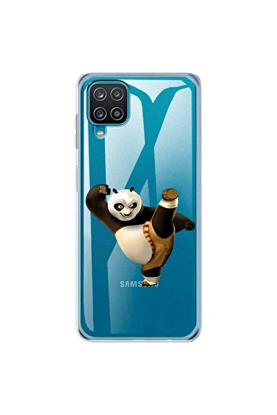 OEM Husa compatibila cu Samsung Galaxy A12 Silicon Transparenta Model Kungfu ...
