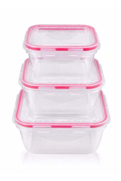 Generic vexa pro 3PCS Airtight Food Storage Containers Set Plastic Kitchen St...