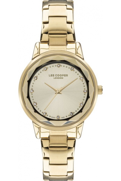 Lee Cooper Ceas de damă LC07501.120 — auriu, elegant, pentru un cadou.