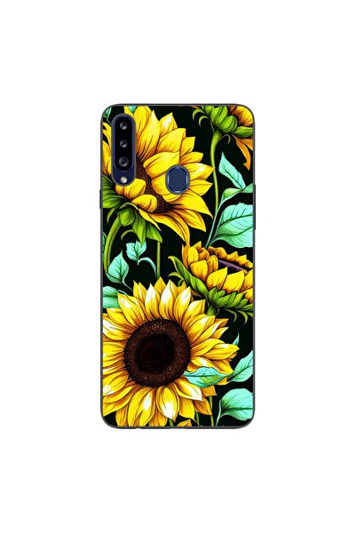 OEM Husa compatibila cu Samsung Galaxy A20S Silicon Gel Tpu Model Floarea Soa...